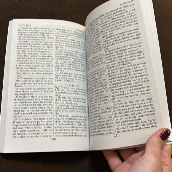 New Testament a marked edition paper back Bible - Picture 3 of 3